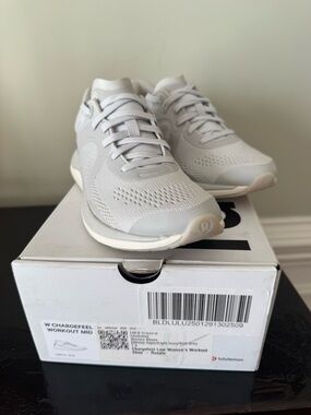 Lululemon Chargefeel 2 Low Women’s Workout Sneakers Vapor/Light Ivory/Seal Grey